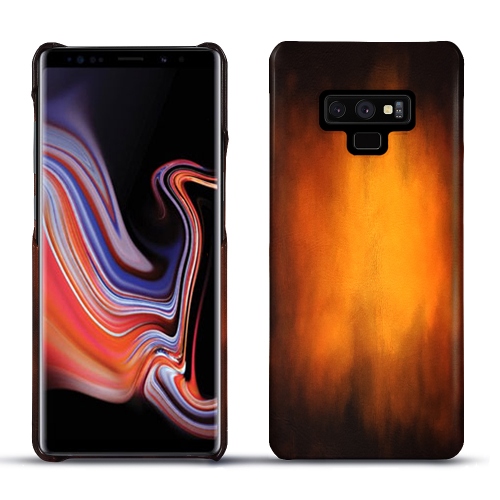 Samsung Galaxy Note9 leather caseFauve Patine