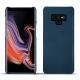 Coque cuir Samsung Galaxy Note9 - Blu mediterran