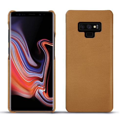 가죽 커버 Samsung Galaxy Note9Castan esparciate ( Pantone #824F2A )