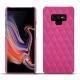Coque cuir Samsung Galaxy Note9 - Rose BB - Couture