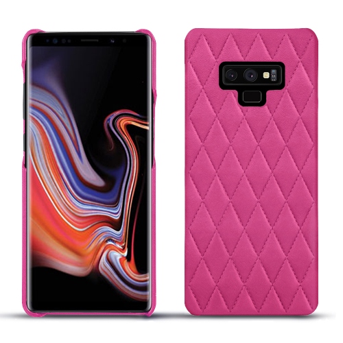 Samsung Galaxy Note9 leather caseRose BB - Couture ( Pantone #DB599F )