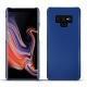 Lederschutzhülle Samsung Galaxy Note9 - Bleu Océan PU