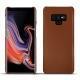 Lederschutzhülle Samsung Galaxy Note9 - Marron PU