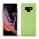 Funda de piel Samsung Galaxy Note9 - Vert olive PU