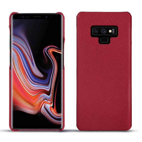 Custodia in pelle Samsung Galaxy Note9Rouge passion ( Pantone #a6192e ) 