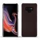 Funda de piel Samsung Galaxy Note9 - Marron envoûtant
