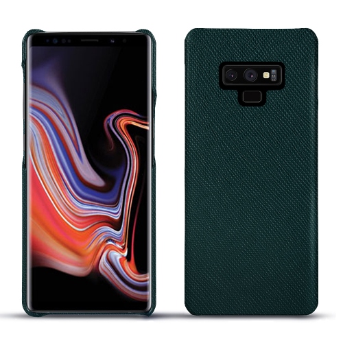 Funda de piel Samsung Galaxy Note9Vert séduisant ( Pantone #1d3c34 ) 