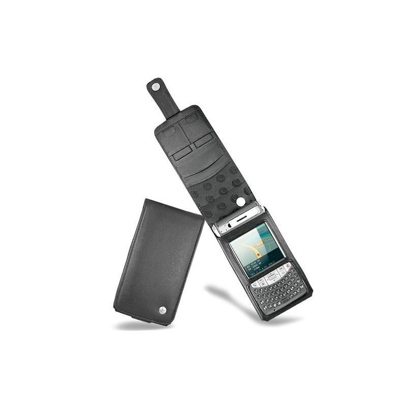 Housse cuir Fujitsu-Siemens Loox T810 - T830  - Noir ( Nappa - Black ) 