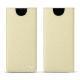 Funda de piel Samsung Galaxy Note8 - Ivoire ( Sleek P C12 - White ) 