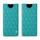 가죽 커버 Samsung Galaxy Note8 - Bleu fluo - Couture