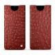 Funda de piel Samsung Galaxy Note8 - Autruche ciliegia