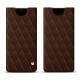 Funda de piel Samsung Galaxy Note9 - Châtaigne - Couture ( Pantone 476C ) 