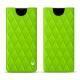 レザーケース Samsung Galaxy Note9 - Vert fluo - Couture