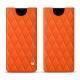 Capa em pele Samsung Galaxy Note9 - Orange fluo - Couture