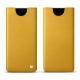 Samsung Galaxy Note9 leather pouch - Jaune soulèu