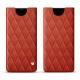 Capa em pele Samsung Galaxy Note9 - Arange clouquié - Couture