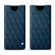 Capa em pele Samsung Galaxy Note9 - Blu mediterran - Couture