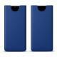 レザーケース Samsung Galaxy Note9 - Bleu Océan PU