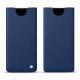 Capa em pele Samsung Galaxy Note9 - Bleu frisson