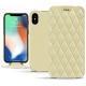 硬质真皮保护套 Apple iPhone Xs Max - Beige - Couture ( Nappa - Pantone 7502C ) 