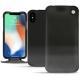 Capa em pele Apple iPhone Xs Max - Onyx ( Black ) 