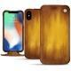 Capa em pele Apple iPhone Xs Max - Doré Patine