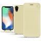 Funda de piel Apple iPhone Xr - Beige ( Nappa - Pantone 7502C ) 