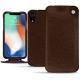 Funda de piel Apple iPhone Xr - Châtaigne ( Pantone 476C ) 