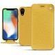 Apple iPhone Xr leather case - Mimosa ( Pantone 141C ) 