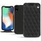 Funda de piel Apple iPhone Xr - Noir - Couture ( Nappa - Black ) 