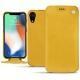 Funda de piel Apple iPhone Xr - Jaune soulèu