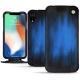 Custodia in pelle Apple iPhone Xr - Bleu Patine