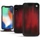 Capa em pele Apple iPhone Xr - Rouge Patine