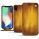 Custodia in pelle Apple iPhone Xr - Doré Patine