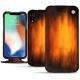 レザーケース Apple iPhone Xr - Fauve Patine