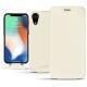 Custodia in pelle Apple iPhone Xr - Blanc PU