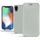 Housse cuir Apple iPhone Xr - Gris PU