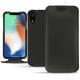 Lederschutzhülle Apple iPhone Xr - Noir PU