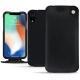 Capa em pele Apple iPhone Xr - Noir élégant