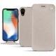 Funda de piel Apple iPhone Xr - Taupe innocent