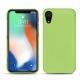 Apple iPhone Xr leather cover - Vert olive ( Nappa - Pantone 578U ) 