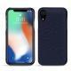 Custodia in pelle Apple iPhone Xr - Cobalt ( Pantone 2766C ) 