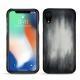Apple iPhone Xr leather cover - Gris Patine