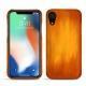 レザーケース Apple iPhone Xr - Orange Patine