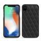Funda de piel Apple iPhone Xr - Noir - Couture ( Nappa - Black ) 