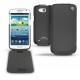 レザーケース Samsung GT-i9260 Galaxy Premier  - Noir ( Nappa - Black ) 
