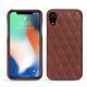 Coque cuir Apple iPhone Xr - Passion vintage - Couture