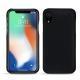 レザーケース Apple iPhone Xr - Noir élégant