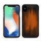 Lederschutzhülle Apple iPhone Xs Max - Marron Patine