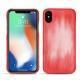 レザーケース Apple iPhone Xs Max - Rose Patine